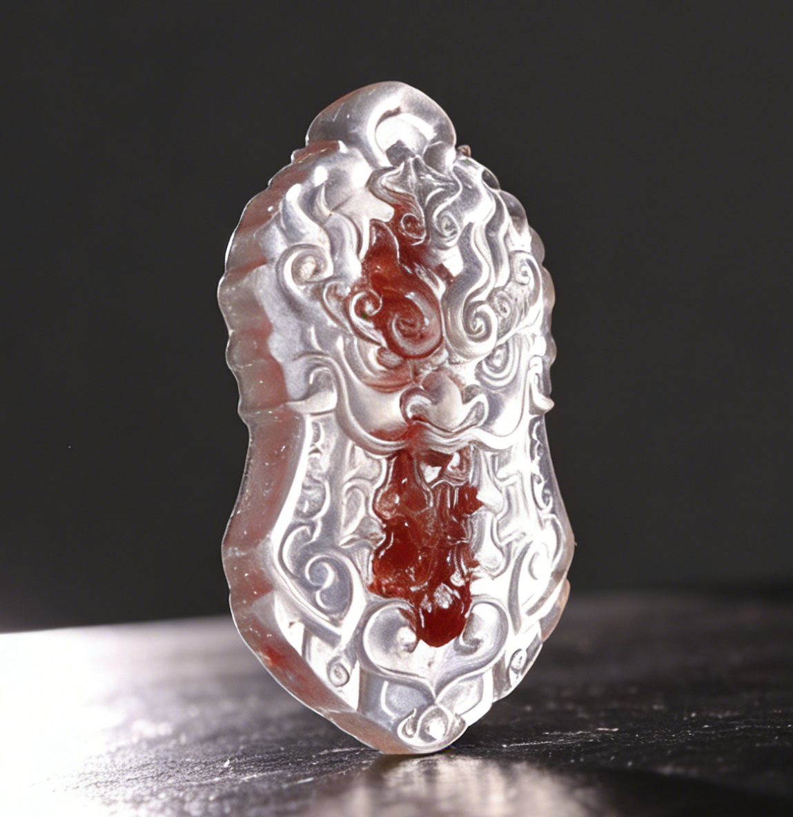 Translucide et rouge haute clarté