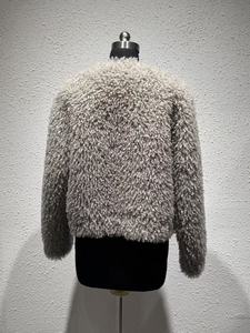 Abrigo <span class=keywords><strong>de</strong></span> Piel Sintética <span class=keywords><strong>de</strong></span> Visón <span class=keywords><strong>de</strong></span> Lujo para Mujer, Chaqueta Cálida <span class=keywords><strong>de</strong></span> Invierno con Estampado a <span class=keywords><strong>Cuadros</strong></span> y Cuello Redondo, Prenda Exterior Elegante <span class=keywords><strong>de</strong></span> Talla Grande para Damas - Product Image 5