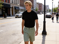 Shorts d'été pour hommes YILONG de haute qualité, shorts classiques pour hommes, shorts décontractés slim pour jeunes