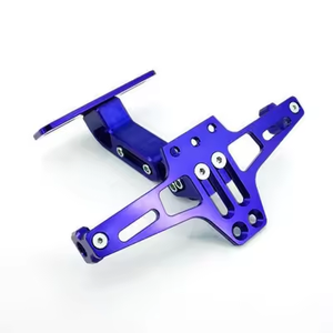 Soporte de montaje para matrícula trasera de motocicleta y luces de señal de giro para Yamaha MT07 MT09 MT10 R1 para <span class=keywords><strong>Kawasaki</strong></span> <span class=keywords><strong>Z750</strong></span> Z800 para Honda - Product Image 2