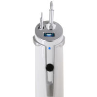Appareil de massage portable 2-en-1 à rouleaux internes pour le corps, le visage et les mains, avec fonction de perte de poids