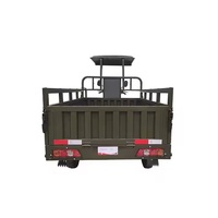 Triciclo de Carga con Motor de Gasolina de 3/5 Ruedas, Marca XF, Durable, con 1 Año de Garantía, para Transporte de Maquinaria Agrícola