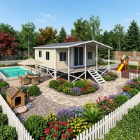 Nouvelle conception de maison conteneur habitable extensible de luxe, conforme aux normes australiennes