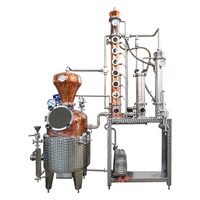 Alambic commercial en cuivre rouge pour distillation d'alcool, machine de distillation pour distillerie artisanale, fourniture d'usine