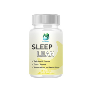 Kapsul Sleep Lean Label Pribadi OEM dengan <span class=keywords><strong>Vitamin</strong></span> <span class=keywords><strong>B12</strong></span> dan Kromium untuk Tidur Sehat, Kapsul Penekan Nafsu Makan - Product Image 1