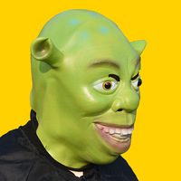 Masque facial en latex de haute qualité, masque complet en latex