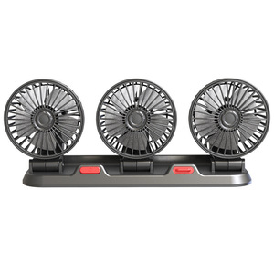 Ventilateur de Voiture Électrique USB à Double Tête, Refroidissement Puissant pour Grands Camions et Petites Fourgonnettes, Options 24V et 12V - Product Image 5