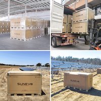 SunEvo Module PV 132 demi-cellules bifaciales Panneau solaire 700 W demi-cellule bifaciale Jollywood En stock
