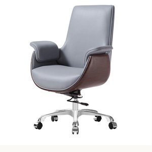 chaise de bureau en cuir moderne et confortable 36028-033/115A - Product Image 3