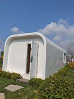 Maisons en acier préfabriquées de luxe commerciales de conteneur de capsule-durée de vie 70 + ans écologique pour l'appartement de villa