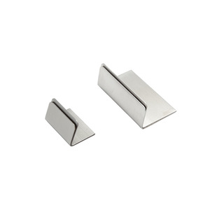 Portatarjetas de acero inoxidable, soporte de exhibición para fotos y notas de 0,8 mm de espesor para uso en escritorio y oficina - Product Image 5