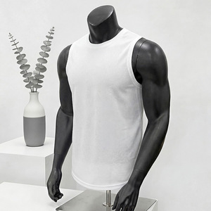Mens Mesh Tank <b>Top</b> Sleeveless Workout <b>Vest</b> Quick Dry Breathable Training Shirt Gym Sports Wear - Product Image 6