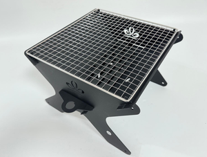 <strong>Portable</strong> Mini <strong>Charcoal</strong> Barbecue <strong>Grill</strong>. Easy to Assemble. Food-grade Barbecue Net Ideal for Camping and Barbecuing. - Product Image 2