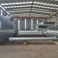 Tuyau en acier galvanisé soudé sur mesure pour câble enterré, conduit électrique EMT, inspection tierce, conteneur mixte autorisé
