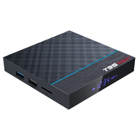 T95 MAX Plus + 4gb 64gb Smart Android 9.0 TV BOX Amlogic S905X3 4G RAM 32G Wifi Set-Top Box T95MAX HD Video Ott Media Player