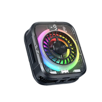 Accessoires de jeu rechargeables, ventilateur RGB à charge filaire, refroidisseur de téléphone portable de haute qualité, refroidisseur de téléphone pour jeux