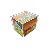 Vitrine acrylique personnalisée Pokemon Mini boîte de présentation de protection en étain 5x
