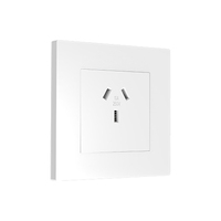OEM ODM Prise murale multifonctionnelle Prise USB Type C à charge rapide 86mm * 86mm Hôtel Maison Interrupteur Prise Usine Vente en gros