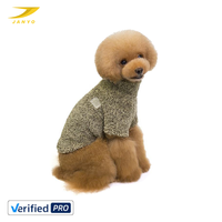 Pull en velours de coton doux et épais pour chien, vêtements chauds pour animaux de compagnie, veste d'hiver confortable pour chiens de petite et moyenne taille