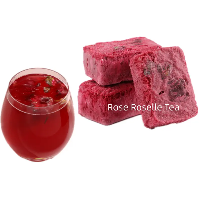 rose roselle 8gram bulk freeze dried instant roselle flower tea of rose freeze dried tea