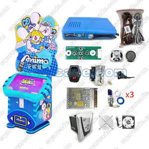 Xu-hoạt động DIY Arcade Kit tile-trận đấu trò chơi PCB board với Bo mạch chủ dây & màn hình cảm ứng trẻ em 'mô phỏng trò chơi video - Product Image 4