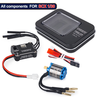 Combo de Motor ESC 25A 1212 5000KV Outrunner para Actualización de Crawler RC Ford Bronco SCX30 1/30