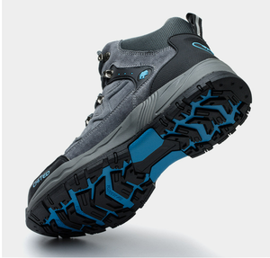 Botas de Seguridad DFS1126 de Cuero Vacuno Marrón con Gamuza, para Trabajo en Exteriores, Calzado de Protección Laboral - Product Image 4