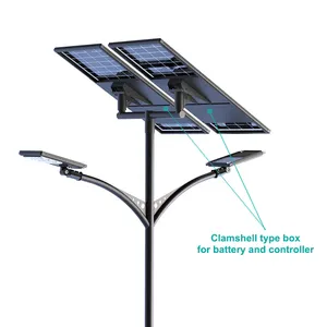 Split Type All-in-Two 40W,60W,80W,100W ,120W LED Solar Street Light with High End Quality