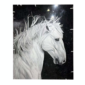 Tranh khảm đá cẩm thạch thủy tinh thủ công hiện đại, tùy chỉnh theo yêu cầu Schomex, dùng trang trí tường nội thất - Product Image 6