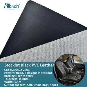 Tessuto in Ecopelle PVC Goffrata Napa per Rivestimenti Auto, Divani e Borse, Elasticizzato e Personalizzabile 250402-2501 - Product Image 1