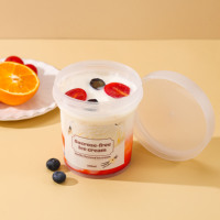 Klantspecifiek logo 3oz 6oz 16oz 350ml 750ml voedselveilige PP plastic fles voor melkthee & drankenverpakkingen met zeefdruk