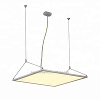 Vente chaude Hôtel Bureau Maison Commercial Carré 60x60 Led Panneau Lumineux Suspendu Carré Ultra Mince Led Pendentif Monté Panneau Lumineux