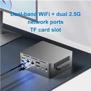 كمبيوتر صغير جديد من الجيل الثاني عشر NUC Win11 Intel N305 معالج 16 جيجابايت ddrour جيب 12 فولت كمبيوتر صغير مزدوج الشبكة - Product Image 6