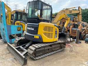 Komatsu รถขุดตีนตะขาบขนาดเล็ก PC55 5.5ตัน PC30 PC50 PC35ในสต็อกเซี่ยงไฮ้ - Product Image 5