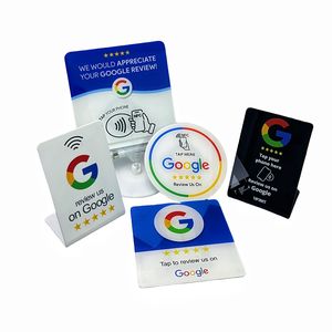 ปรับแต่งการพิมพ์แท็ก NFC Google ขอบคุณความคิดเห็นสติกเกอร์ - Product Image 4