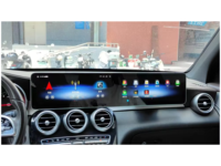Pemutar DVD Mobil Android 13 Layar Ganda untuk Benz C-Class W205 GLC NTG 5.0 GPS Carplay Radio Mobil Layar