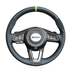 Cubierta de <span class=keywords><strong>volante</strong></span> <span class=keywords><strong>para</strong></span> <span class=keywords><strong>Mazda</strong></span> <span class=keywords><strong>3</strong></span> <span class=keywords><strong>Mazda</strong></span> Axela 6 Atenza CX-<span class=keywords><strong>3</strong></span> 2018-2019 CX-5 2017-2019 CX-9 Toyota Yaris () precio al por mayor - Product Image 1