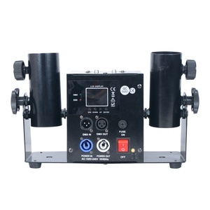 FEIYUEYUE <span class=keywords><strong>2023</strong></span> DMX 512 Machine à confettis à double tête, contrôle manuel, télécommande 2 canaux, 110V-220V, professionnelle pour scène, DJ, mariages - Product Image 3