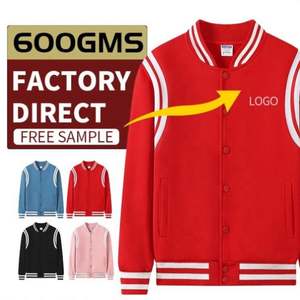 Blouson Bomber en Cuir pour Hommes, Style Sport Décontracté, Motif Lettres, Idéal pour le Basketball et le Baseball – Vente en Gros - Product Image 1