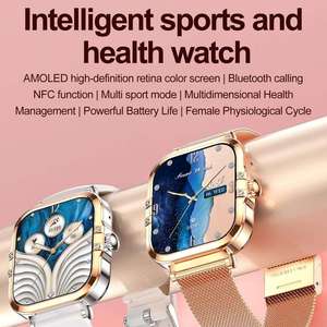 <span class=keywords><strong>Montre</strong></span> connectée Ultra Smart 2024 pour femmes avec batterie 260 mAh, écran AMOLED Android HK82, étanche IP67 - Product Image 2