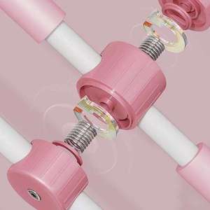 Barra de Pilates Rosa, Corrector de Postura Portátil para Ejercicios en Casa, Herramienta de Plástico para Moldear el Cuerpo, para Todas las Estaciones - Product Image 6