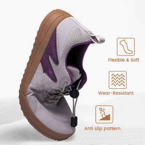 غير قابل للإنزلاق عريض للغاية مريح مانع للإنزلاق جيد التهوية أثناء المشي والوقوف طوال اليوم - Product Image 3