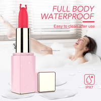 MS Vibrator für Frauen, Sexspielzeug, Masturbationsgerät, Orgasmus, G-Punkt-Stimulation, wasserdichter Lippenstift-Vibrator, Sexspielzeug für Frauen