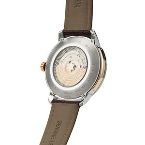 Montre mécanique pour homme de haute qualité RTS, design chronographe simple avec verre saphir en acier bombé, calendrier, usage quotidien - Product Image 4