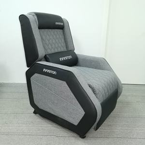 WSF 8907 Stoff-Gaming-<span class=keywords><strong>Sofa</strong></span> Ergonomisches PU-Leder-Einzelstuhl-Gamer mit Beins tütze - Product Image 2