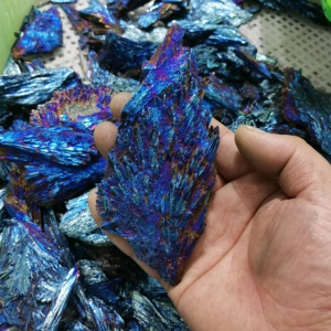 Minerales de cuarzo cristal turmalina arcoíris titanio alta calidad al por mayor técnica curativa natural pulida - Product Image 3