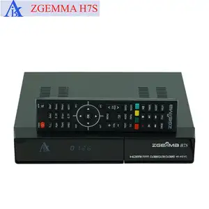 Zgemma h7s DVB-S2/s2x + DVB-T2/C Tuner được xây dựng trong 4K- 2160p đa phương tiện Plug-in hỗ trợ