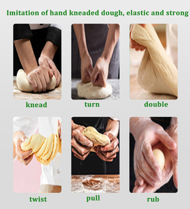 Vente chaude Populaire En Acier Inoxydable Électrique <span class=keywords><strong>Petrin</strong></span> Boulangerie Spirale Pâte Mélangeur Farine Puissance Mélangeur Donut Pâte Maker - Product Image 2