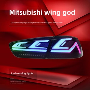 RGB Fantasy <b>LED</b> Assembly Evorestoration New Condition Wingshen Rear Tail <b>Light</b> Lens <b>Red</b> Water Turn Sign FDS-TL-For Mitsub - Product Image 3