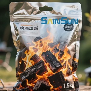 Customized <b>BBQ</b> Briquette Charcoal Bag 5kg 10kg 2kg 2.5kg 5kg Cement <b>Bbq</b> Hardwood Lump Coal Packaging Recycling Bag - Product Image 6